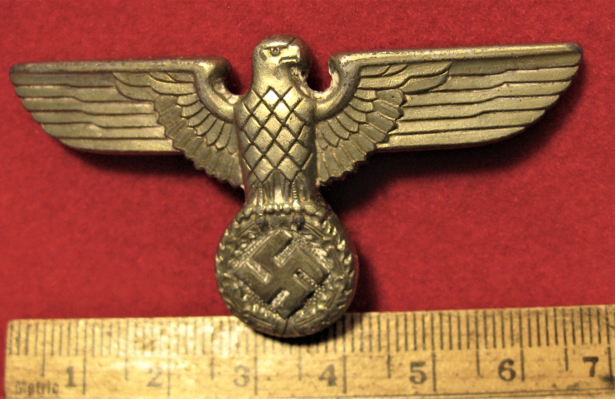 WWII era German Military Eagle uniform badge (Lot2) Shoulder to